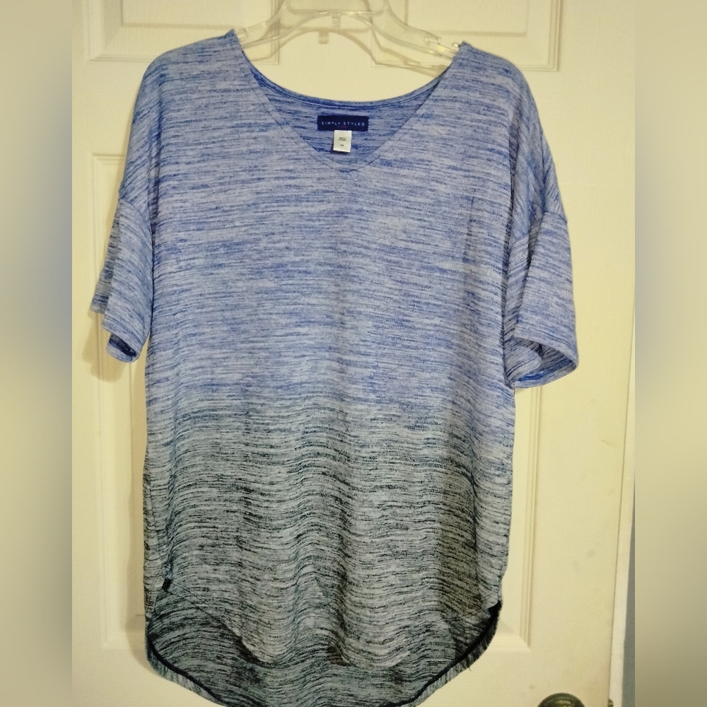 Women's Simply Styled Ombre Shirt